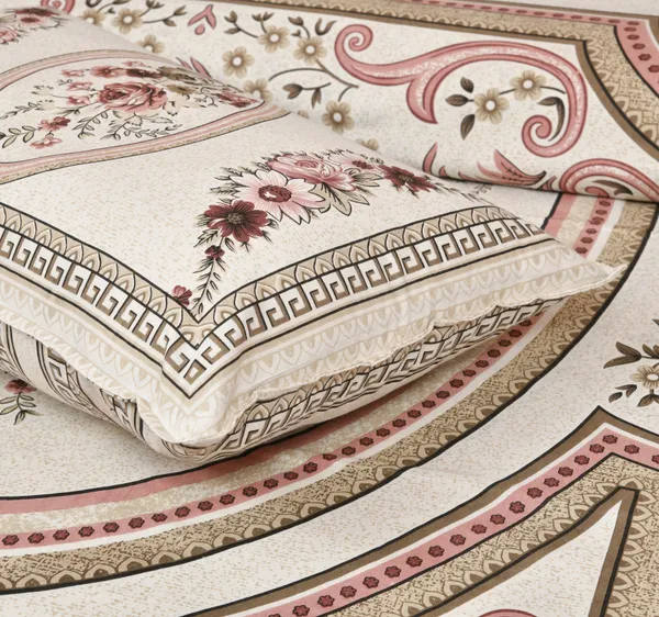 Brown_Cotton_Kaleen_Floral_Brown_Double_Bedsheet_With_Pillow_Cover_100_X_108_Cm
